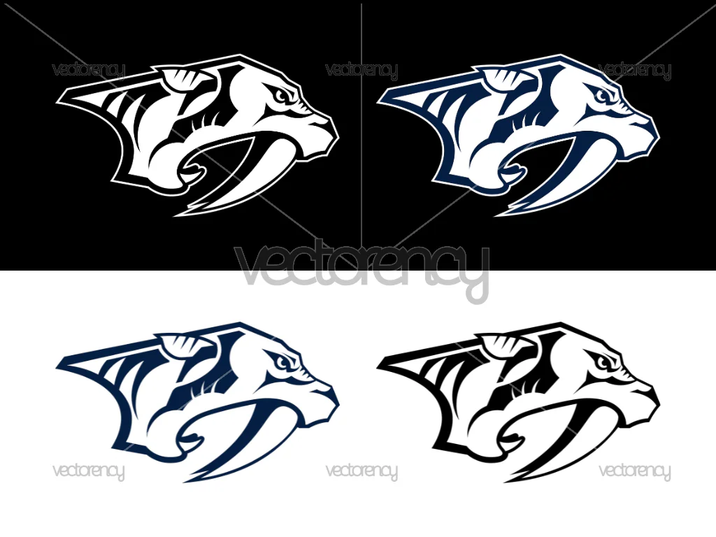 Nashville Predators Logo Vector SVG PNG