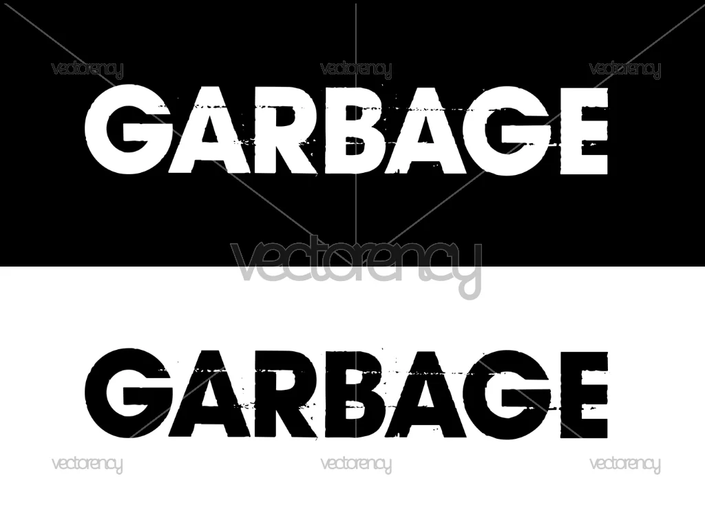 Garbage Band Logo Vector PNG