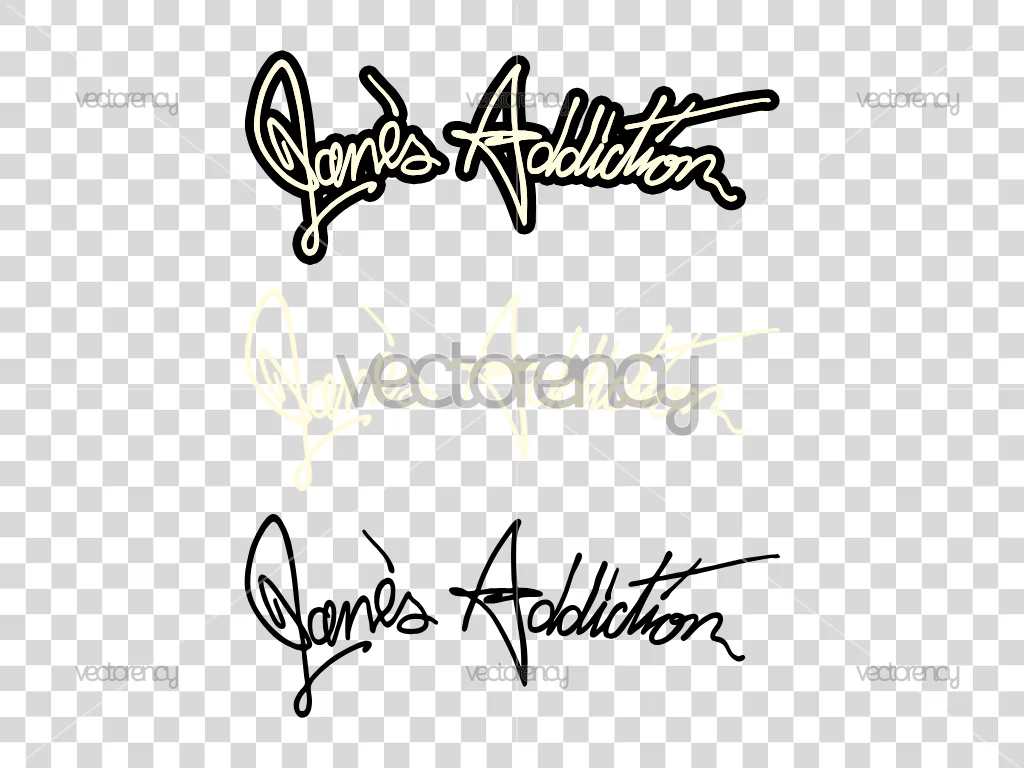 Janes Addiction Logo SVG Vector PNG HD Transparent