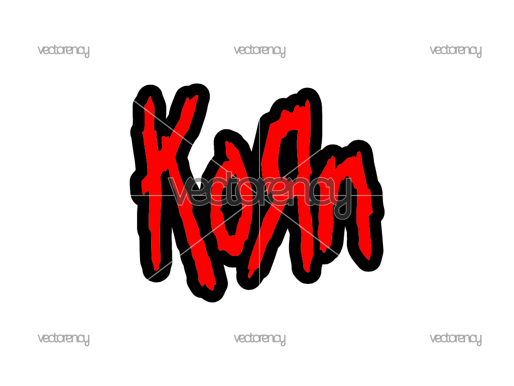 Korn Band Logo Vector