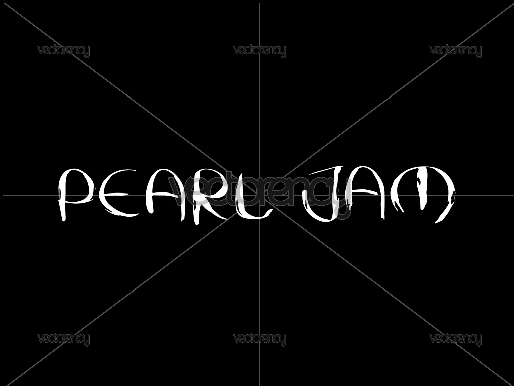 Pearl Jam Band Logo SVG