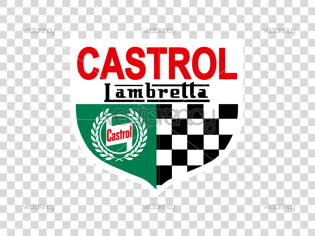 Castrol Lambretta Logo Vector SVG