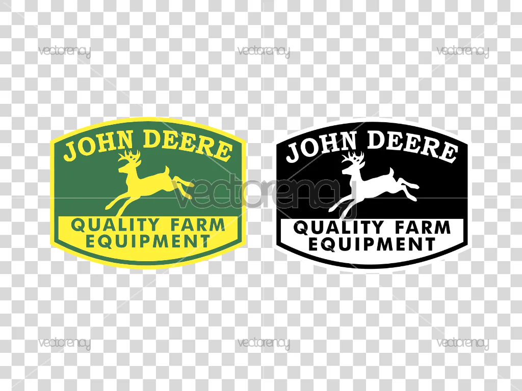 John Deere Quality Equipment Logo SVG PNG EPS