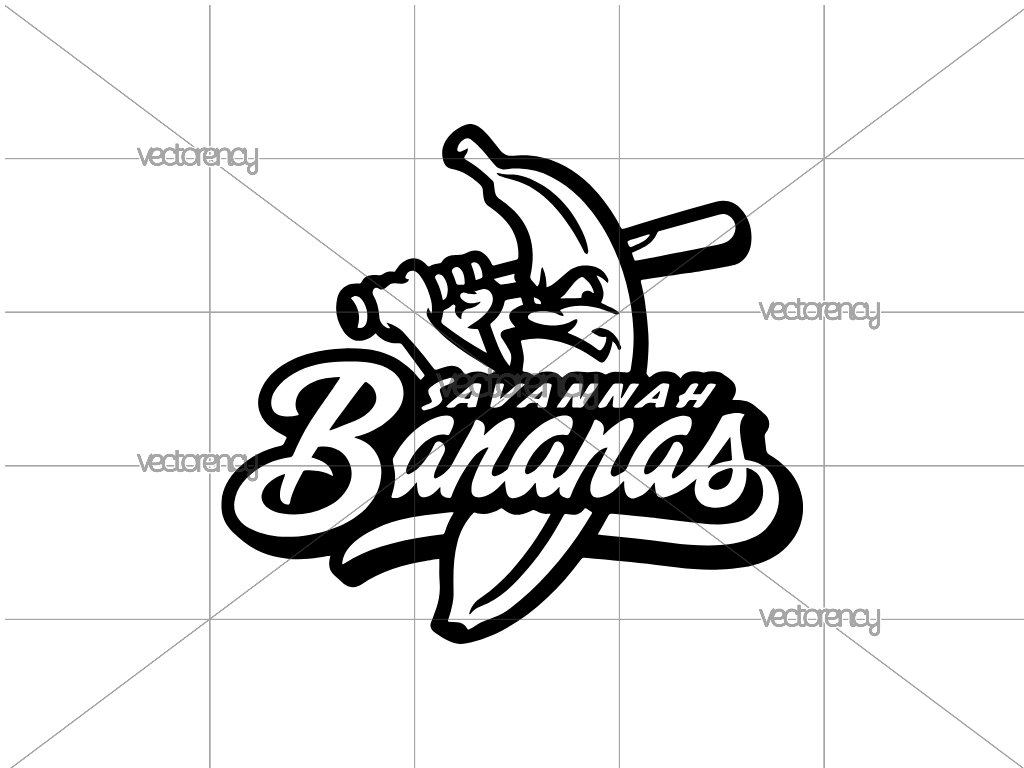 Savannah Bananas Logo SVG