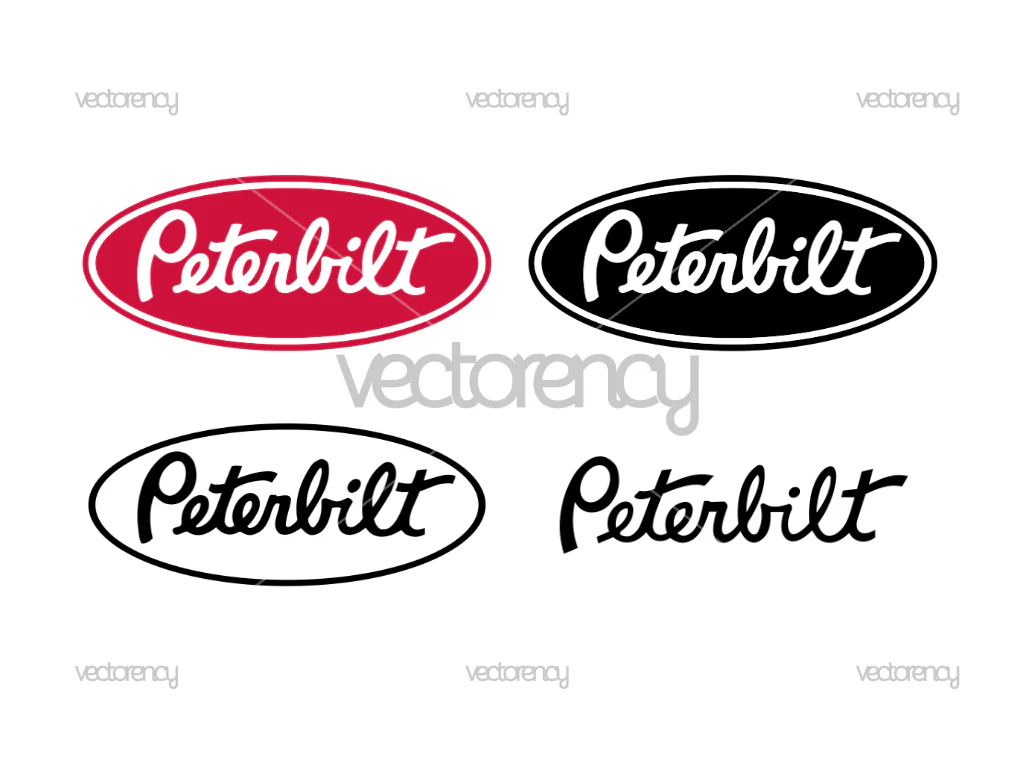 Peterbilt SVG Logo Automobile SVG PNG EPS DXF