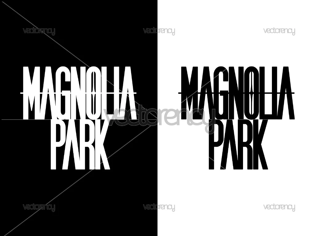 Magnolia Park Band Logo SVG PNG