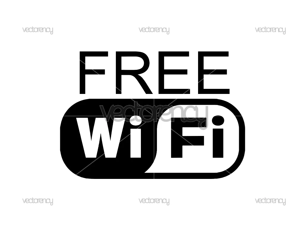 Free WiFi Cut File Vector SVG