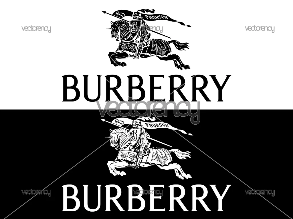 Burberry Logo SVG Cricut PNG EPS DXF Vectorency