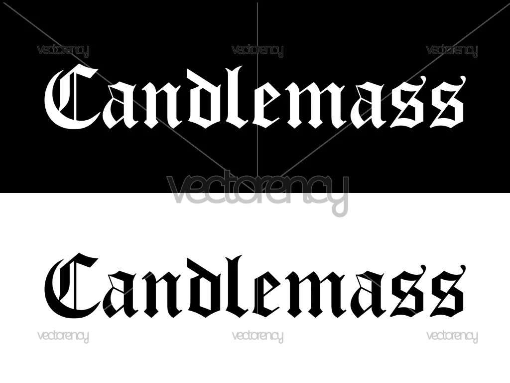 Candlemass Logo SVG PNG