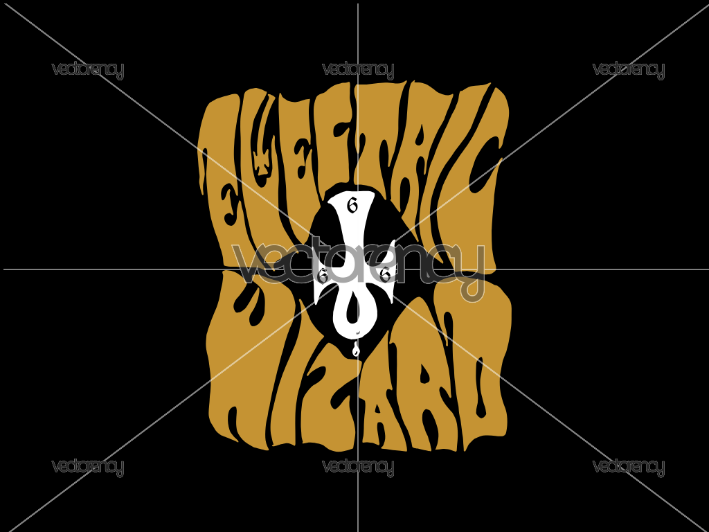Electric Wizard Band Logo Vector, PNG, DXF and SVG