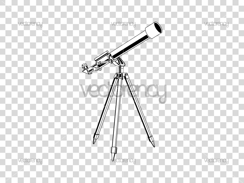 Telescope Vector SVG PNG