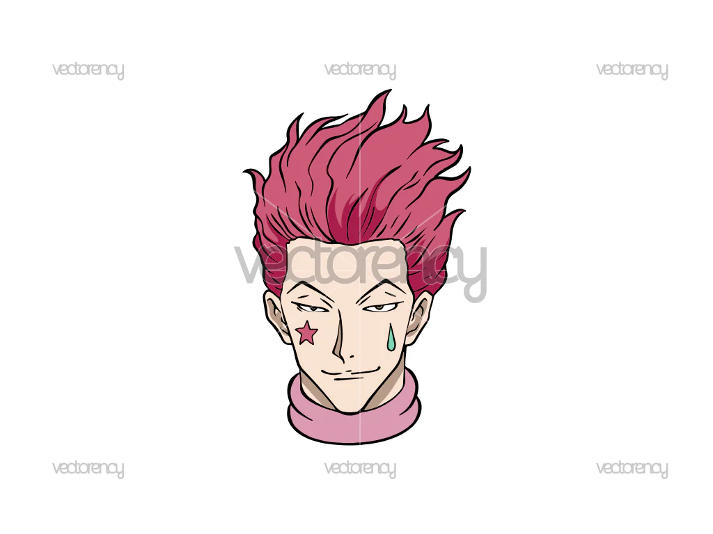 Hisoka Vector SVG PNG EPS DXF