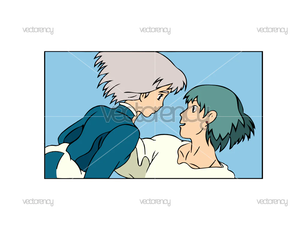 Sophie Hatter Howl's Moving Castle Ghibli Studio Anime Film PNG EPS