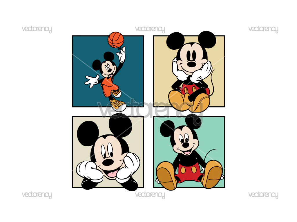 Magical Mouse SVG Cute Mickey Mouse