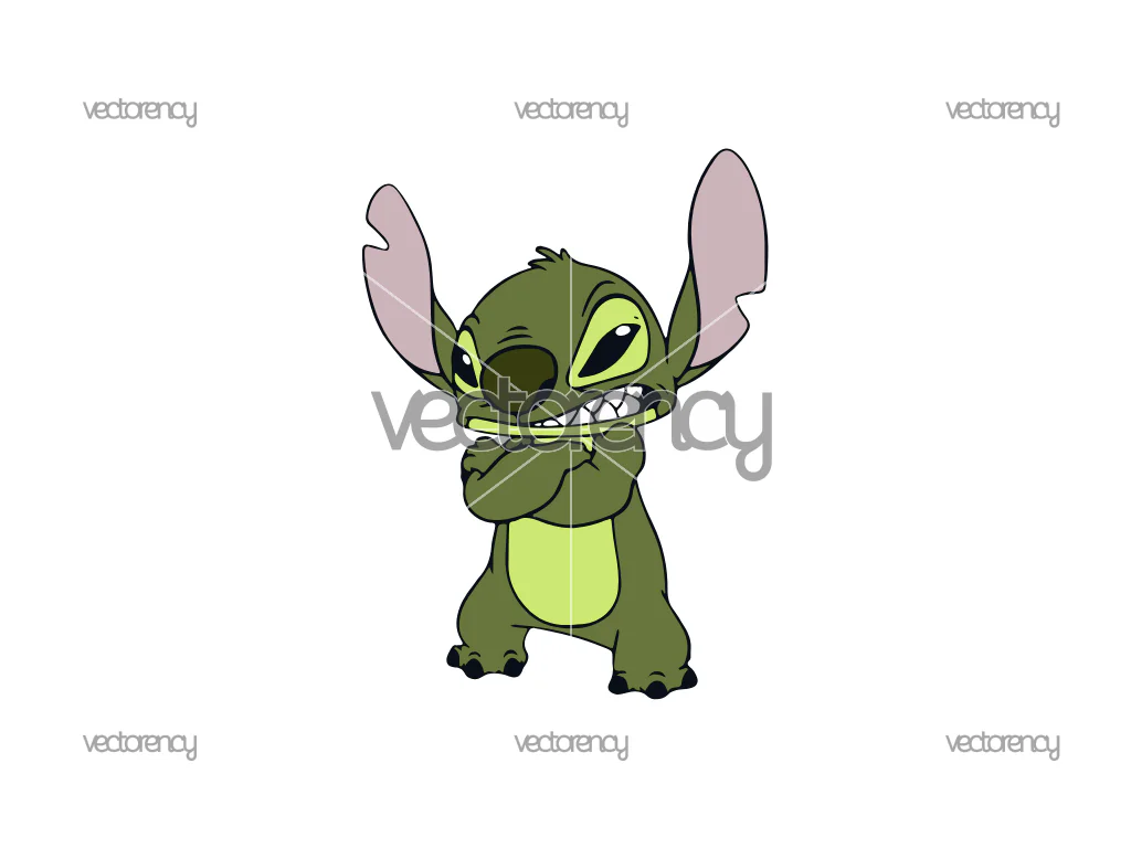 Stitch Grinch SVG PNG EPS DXF