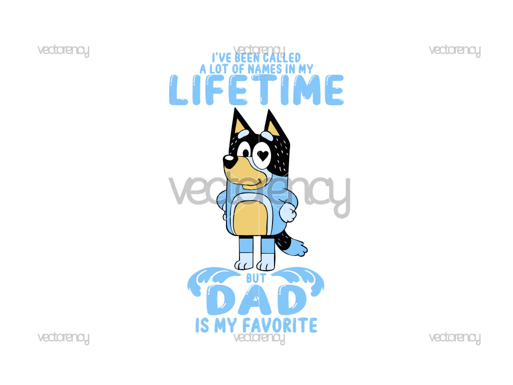 Dad Is My Favorite SVG