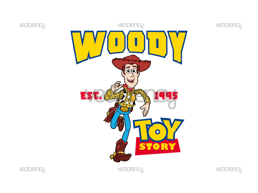 Woody Cowboy SVG Toy Story PNG Vector
