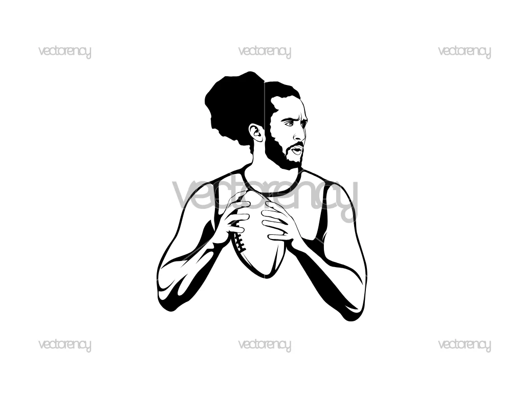 Las Vegas Raiders Colin Kaepernick SVG
