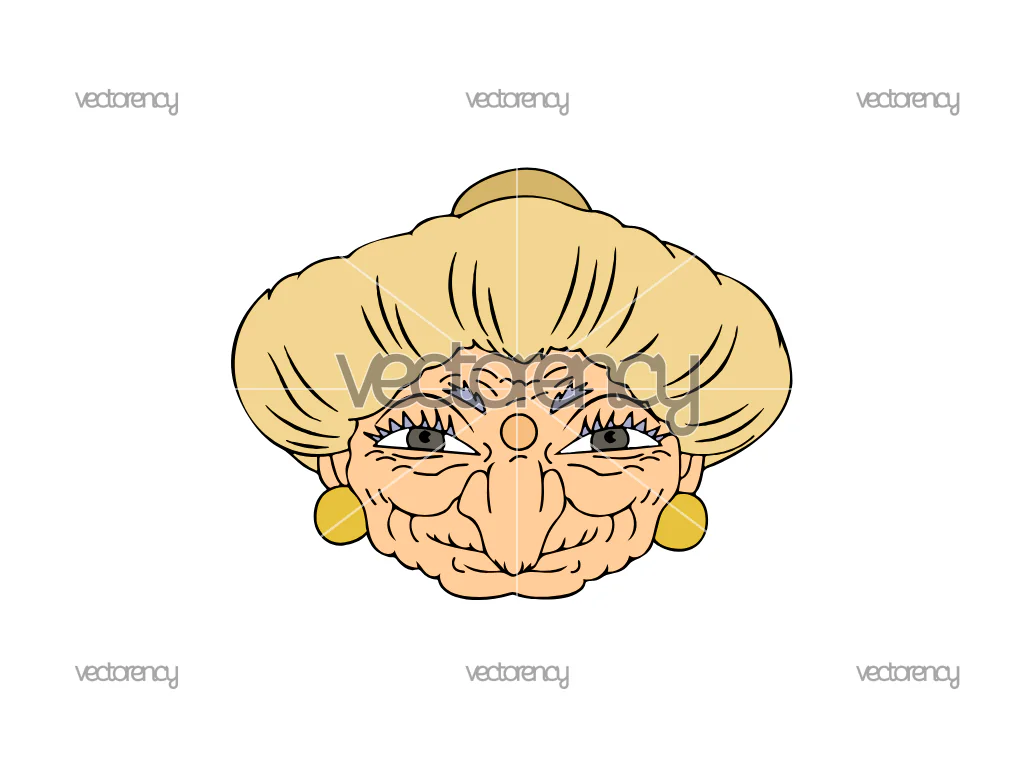 Zeniba Spirited Away SVG Vector Image Clipart