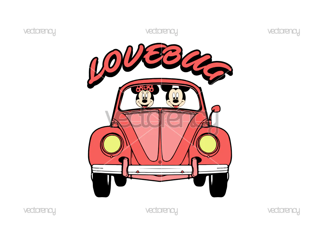 Lovebug SVG Mouse Love SVG Mouse Valentines