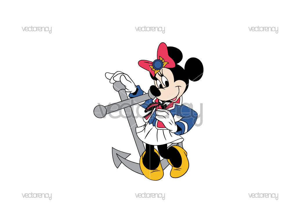 Minnie Cruise Trip SVG Mouse Cruise Mouse Sailor Vector