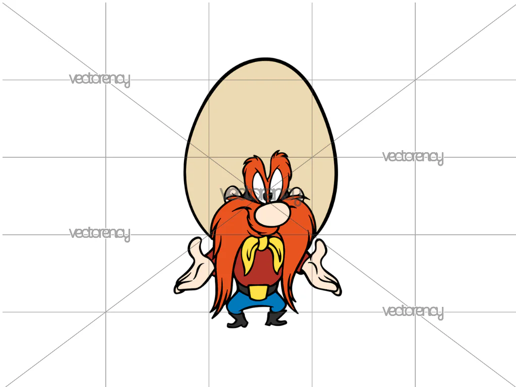 Yosemite Sam Looney Toones Vector File