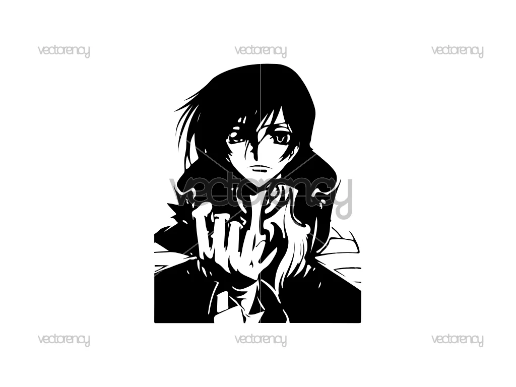 Lelouch Lamperouge Code Geass Anime Character PNG
