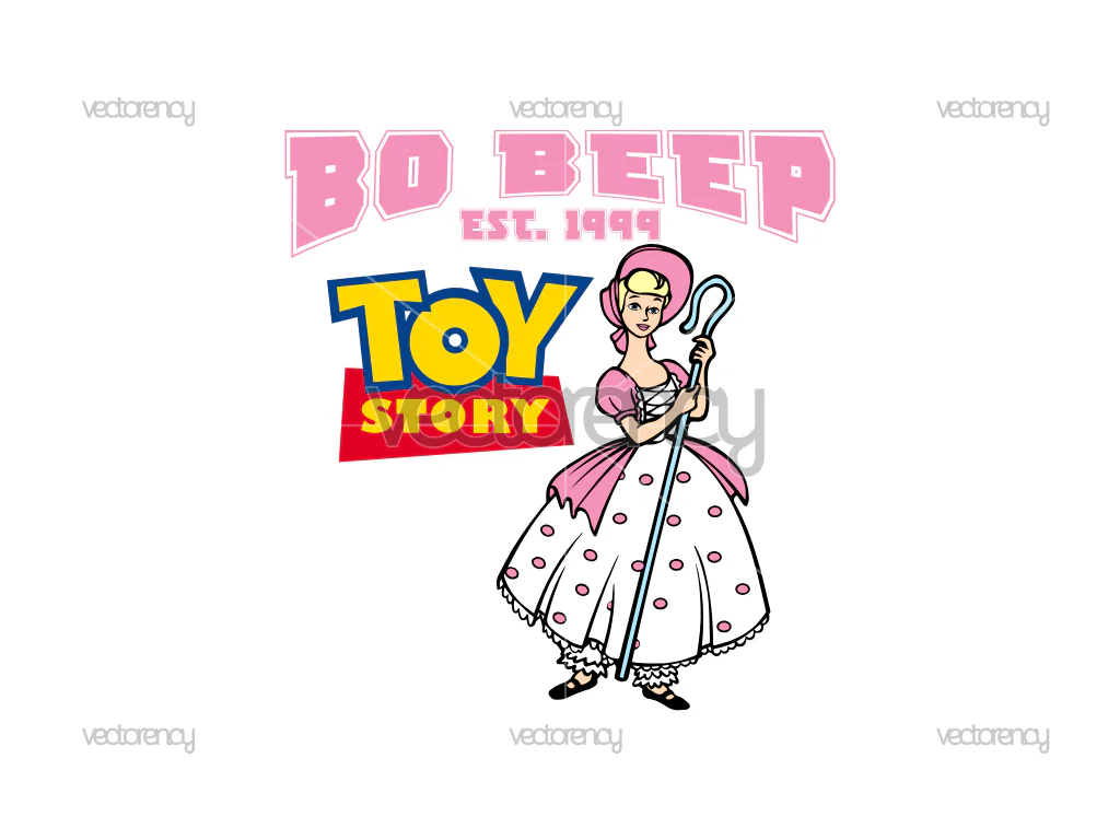 Bo Beep Baby Doll SVG Toy Story PNG