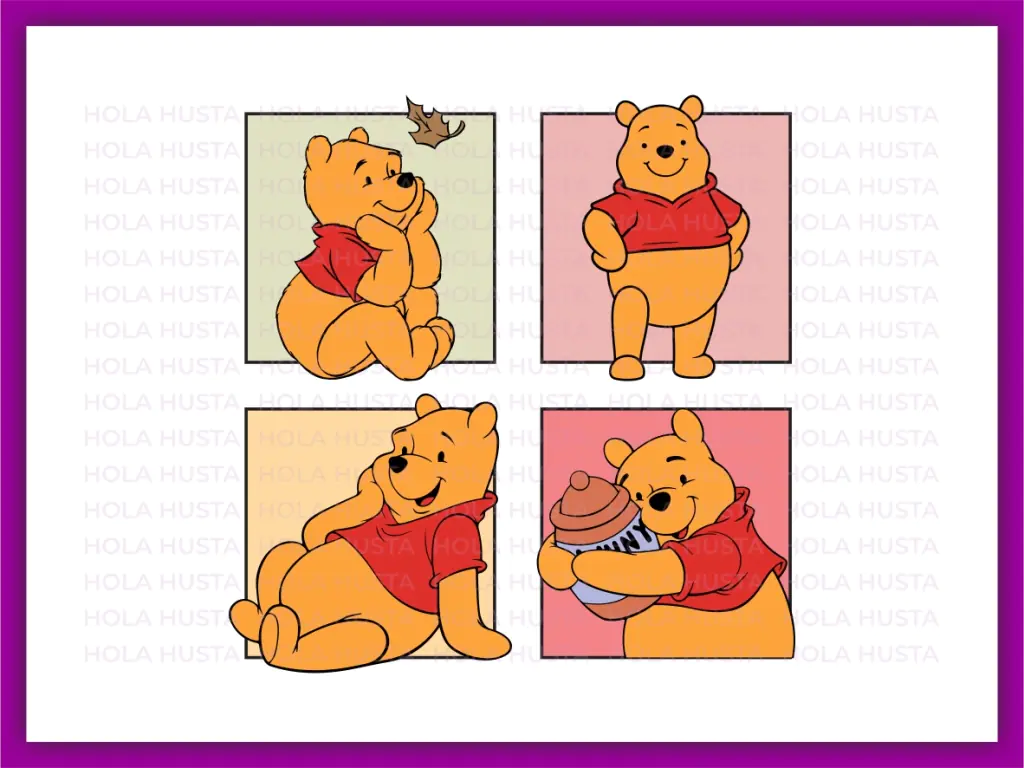 Magical Bear SVG Image Pooh Honey