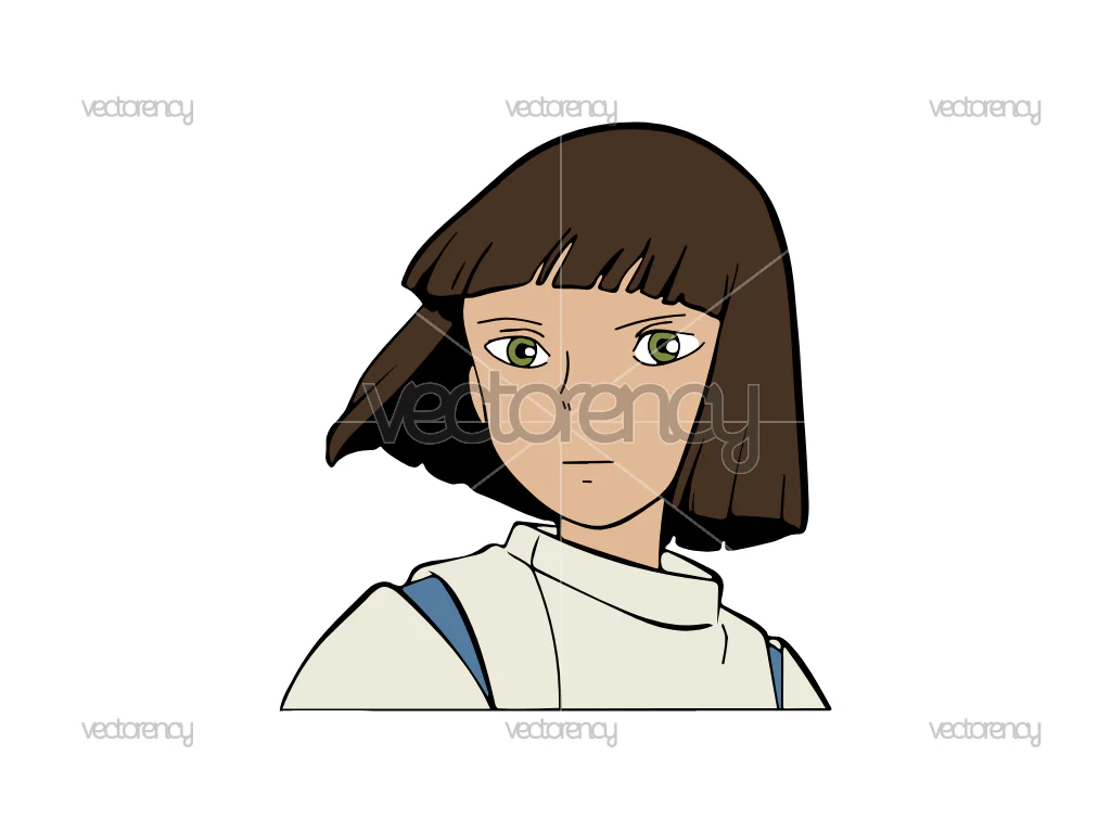 Haku Spirited Away SVG Ghibli Film Anime