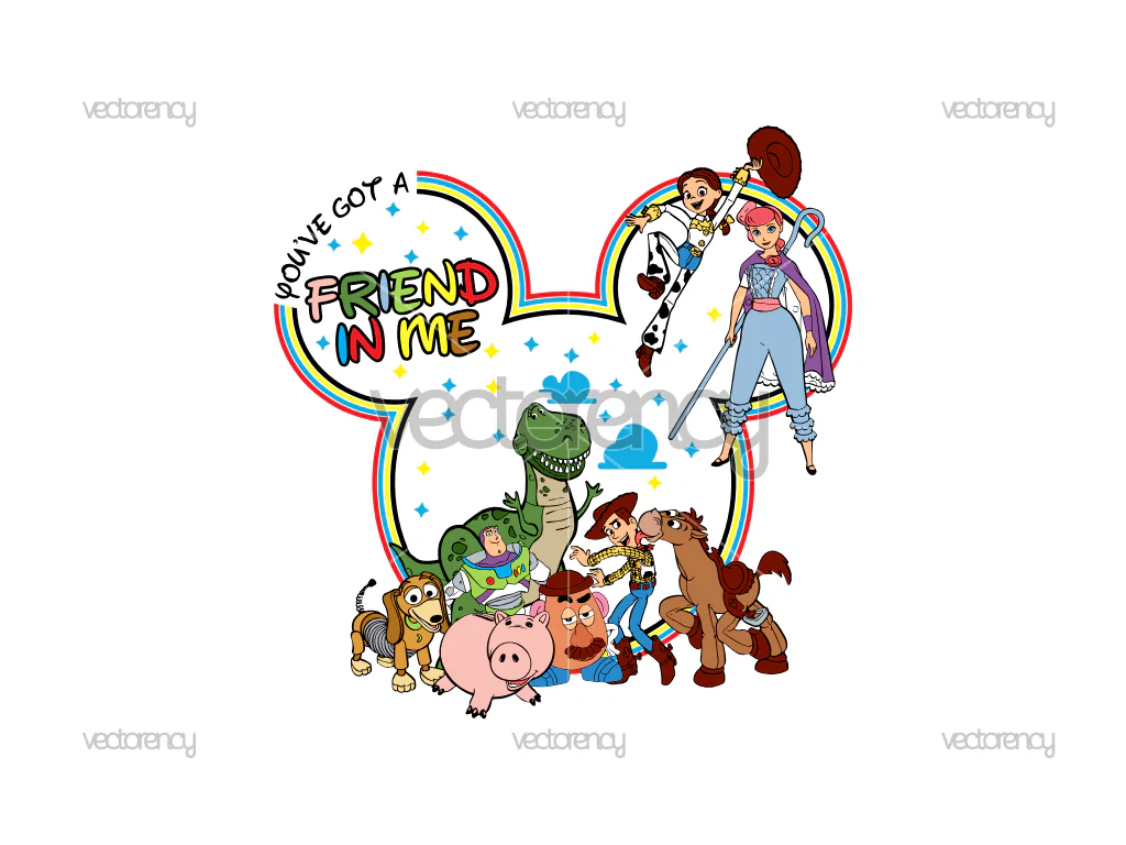 You've Got A Friend In Me Vector SVG PNG