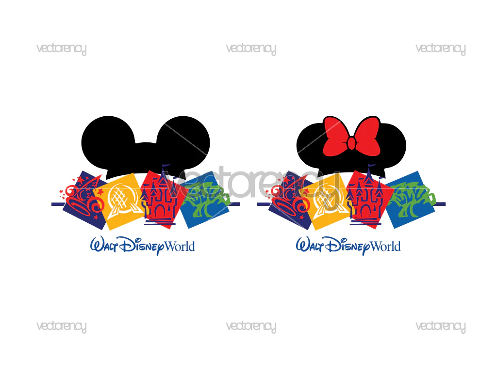 World Trip Magical Kingdom Family Vacation SVG PNG Vector