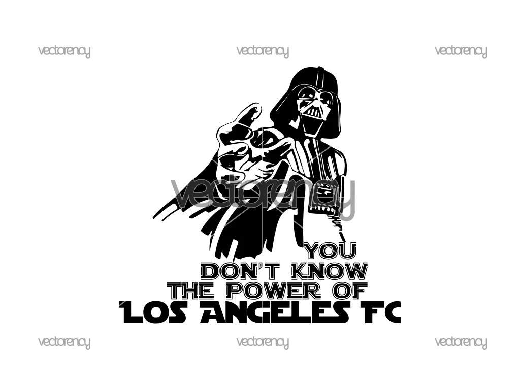 Darth Vader Los Angeles FC SVG PNG