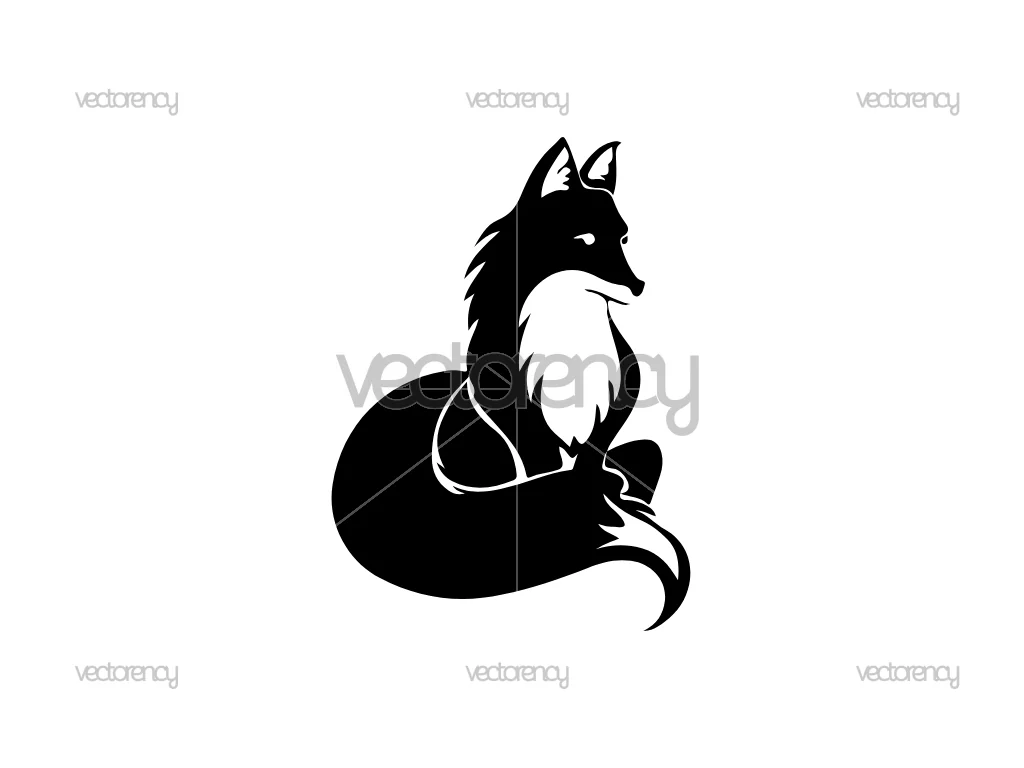 Fox Funny Animal Vector SVG Free