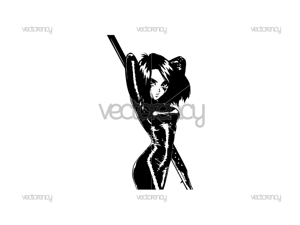 Battle Angel Alita Decal Sticker SVG