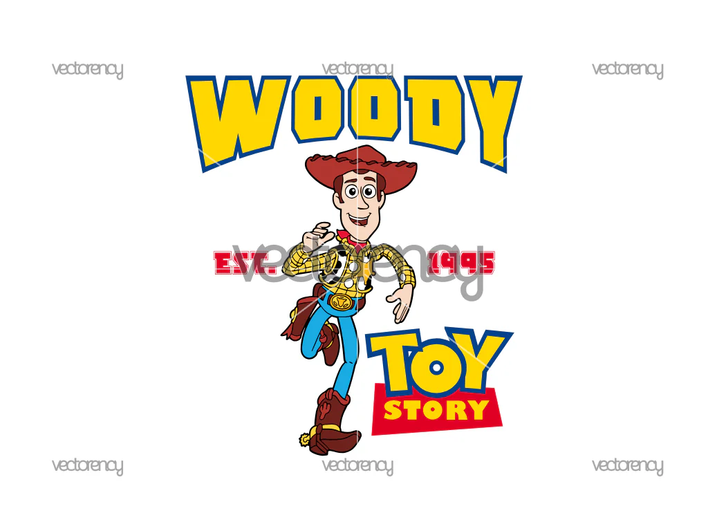 Woody SVG Toy Story Cricut Silhouette Cameo Download