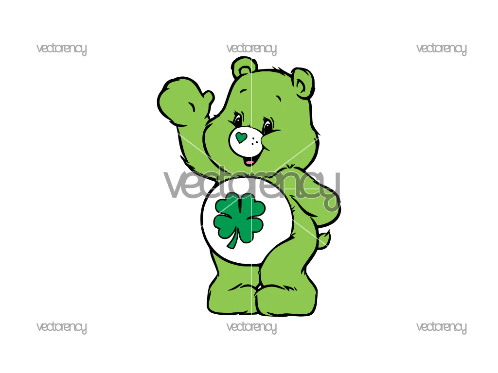 Good Luck Bear Care Bear Image PNG HD