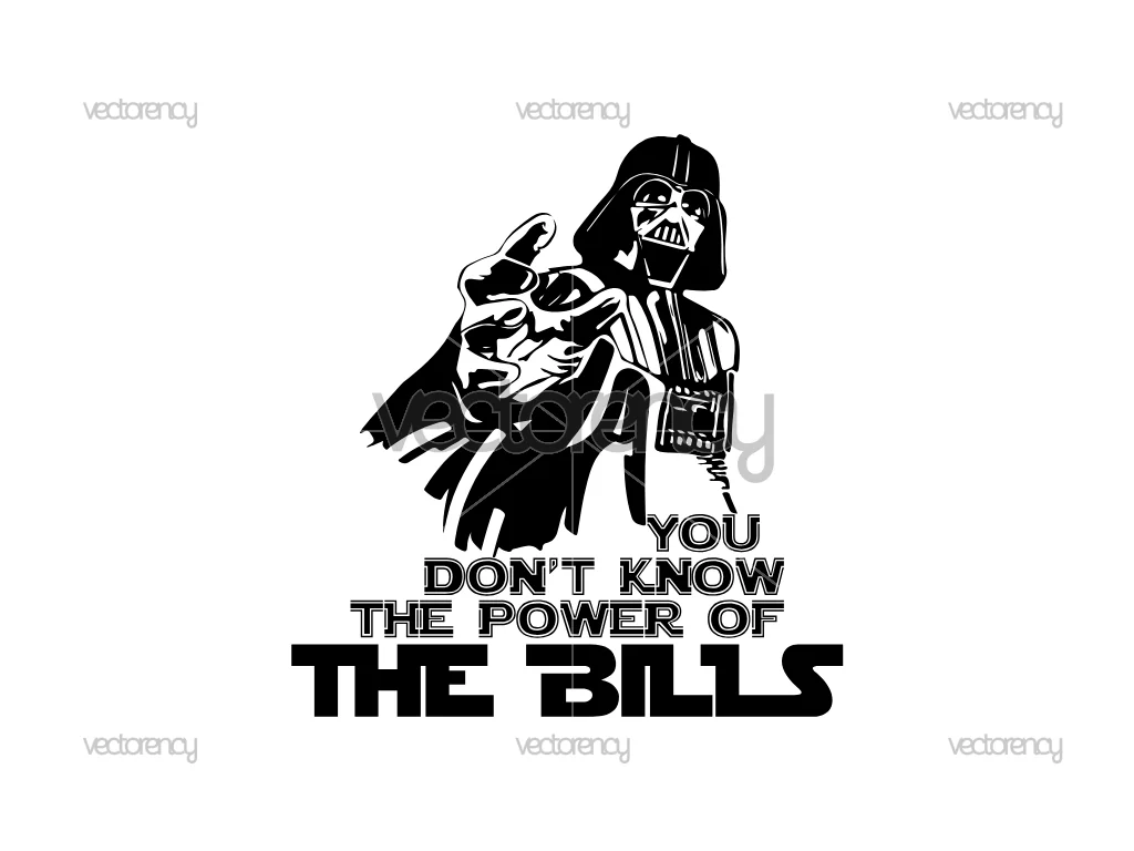 Darth Vader Buffalo Bills SVG PNG