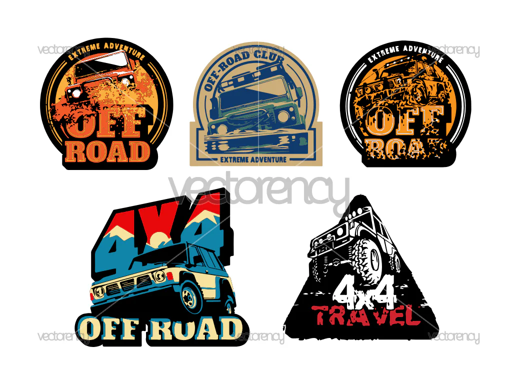 Off Road Club Funny SVG Vector