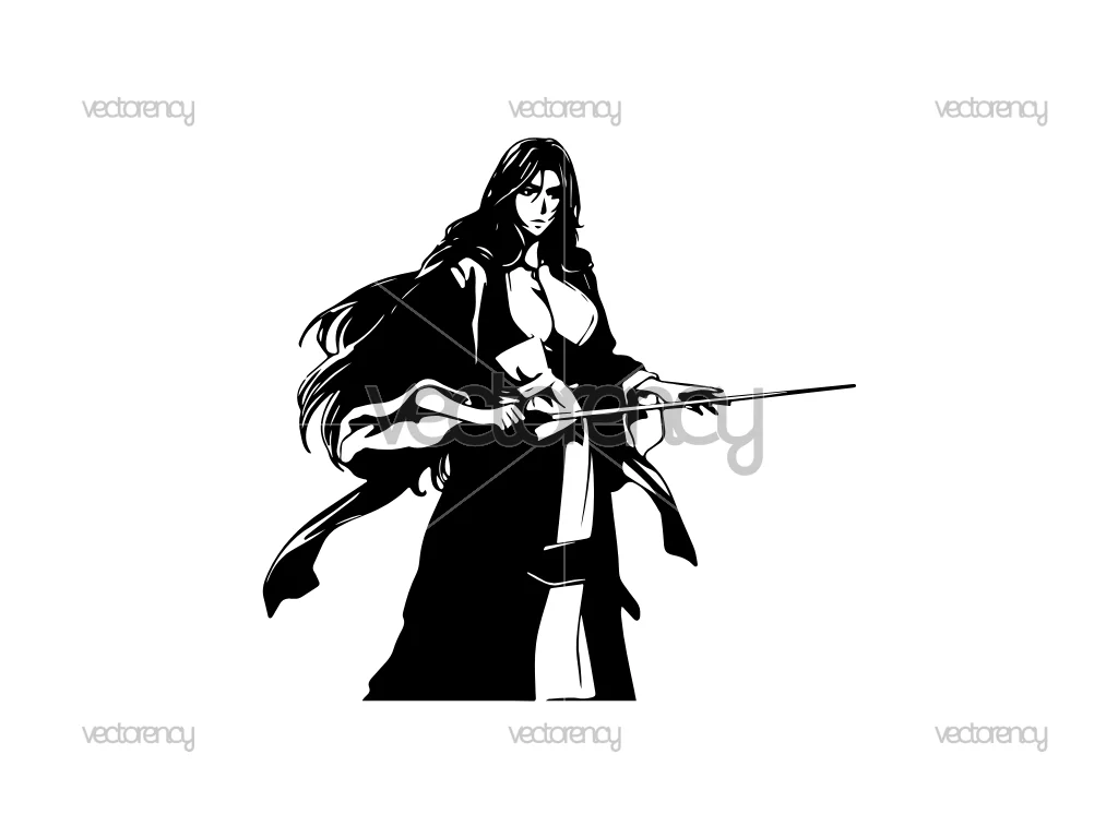Rangiku Matsumoto Bleach Decal Sticker SVG PNG