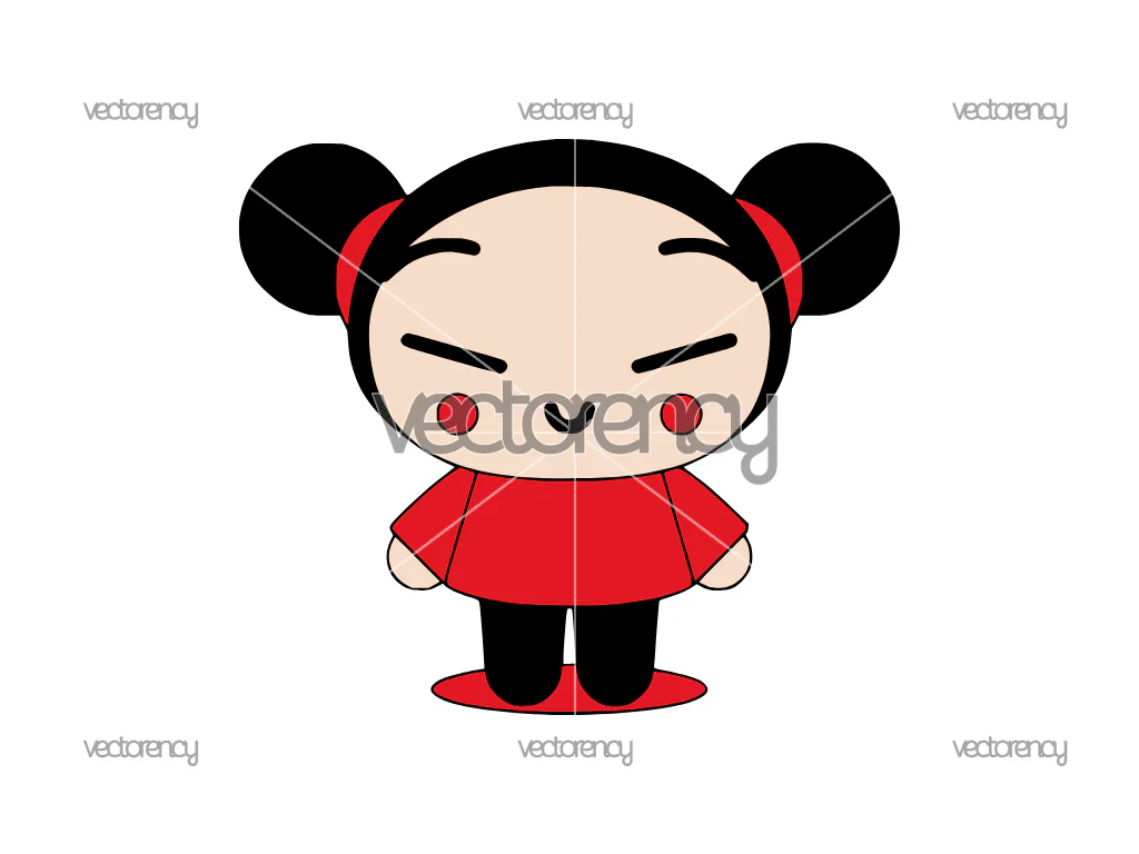 Wraps in SVG Red Pucca Vector PNG