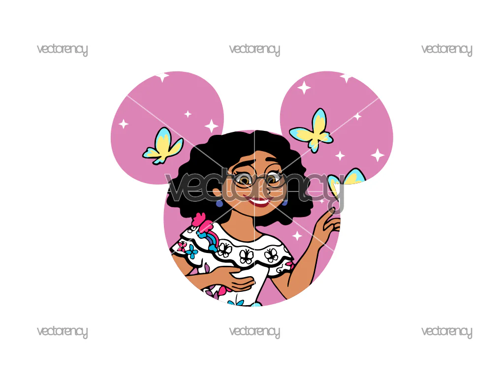 Encanto SVG Mirabel PNG EPS DXF