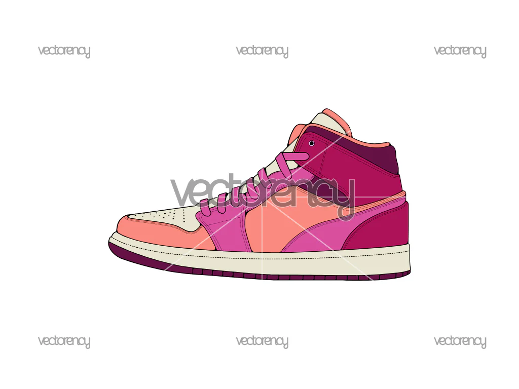 Sneaker Jordan 10 Vector SVG PNG