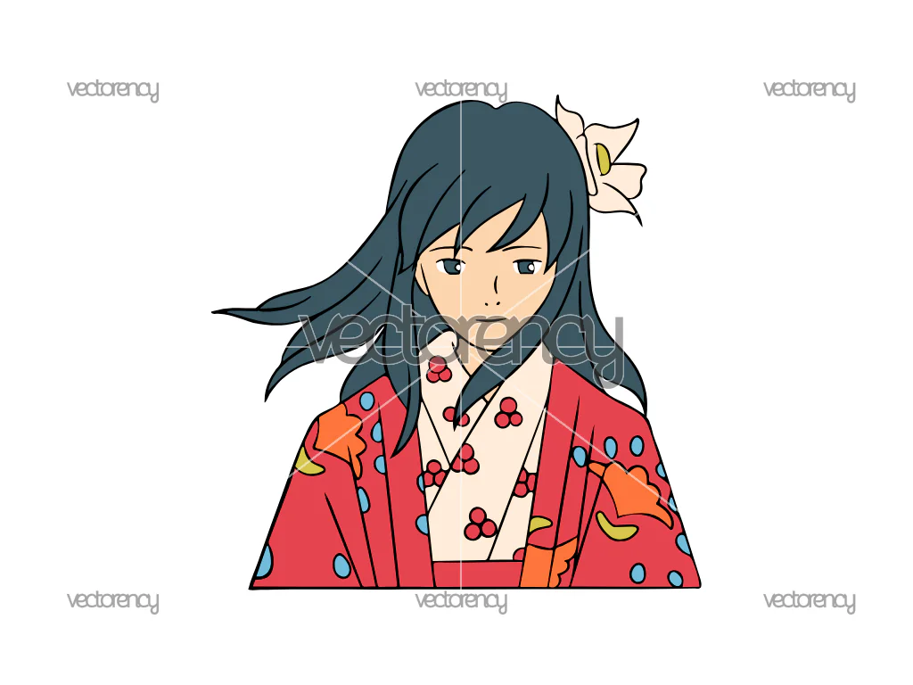 Naoko Satomi Kimono The Wind Rises Ghibli PNG Vector