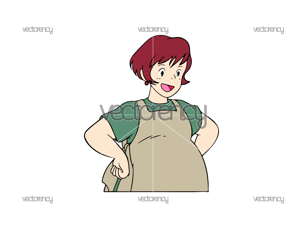 Osono is a kind and likable baker Kiki's Delivery Service