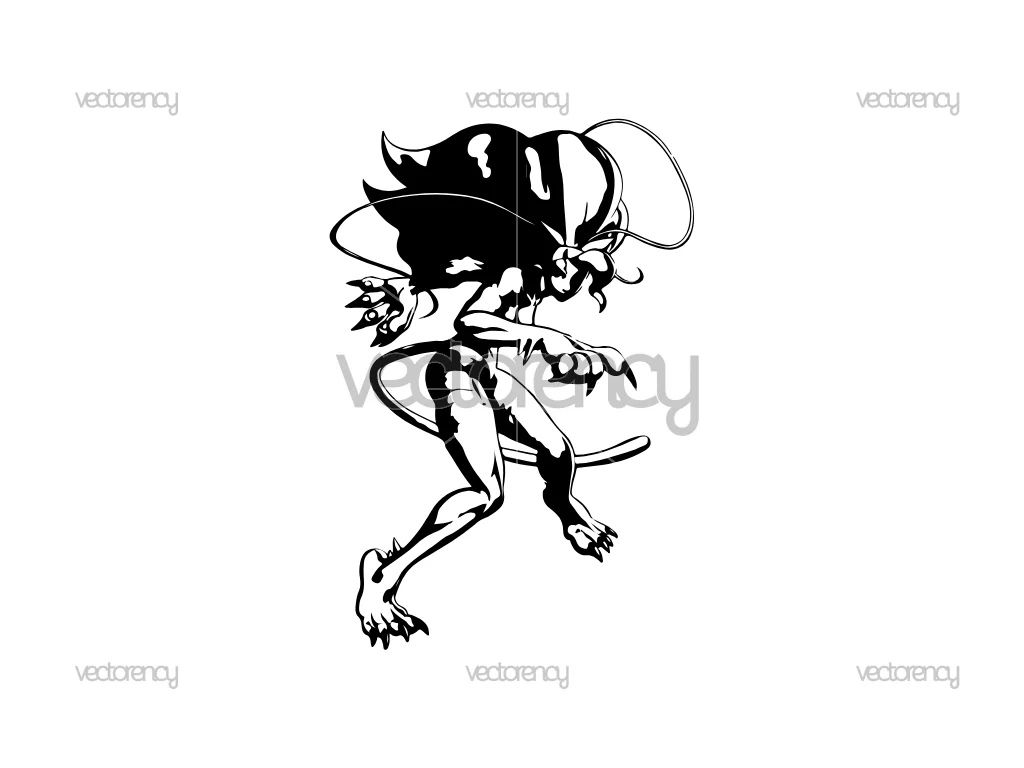 Felicia Dark Stalkers SVG PNG