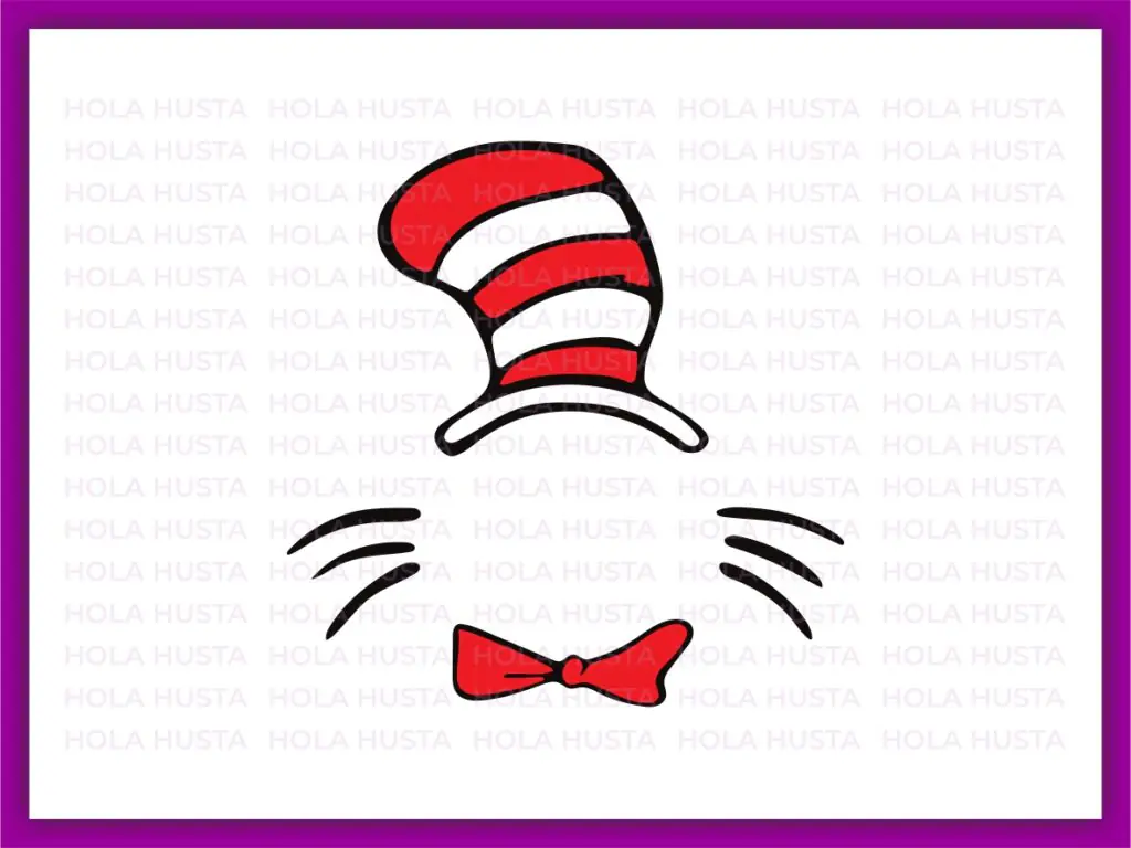 Dr. Seuss SVG Cut Files Cat In The Hat Dr. Seuss Hat