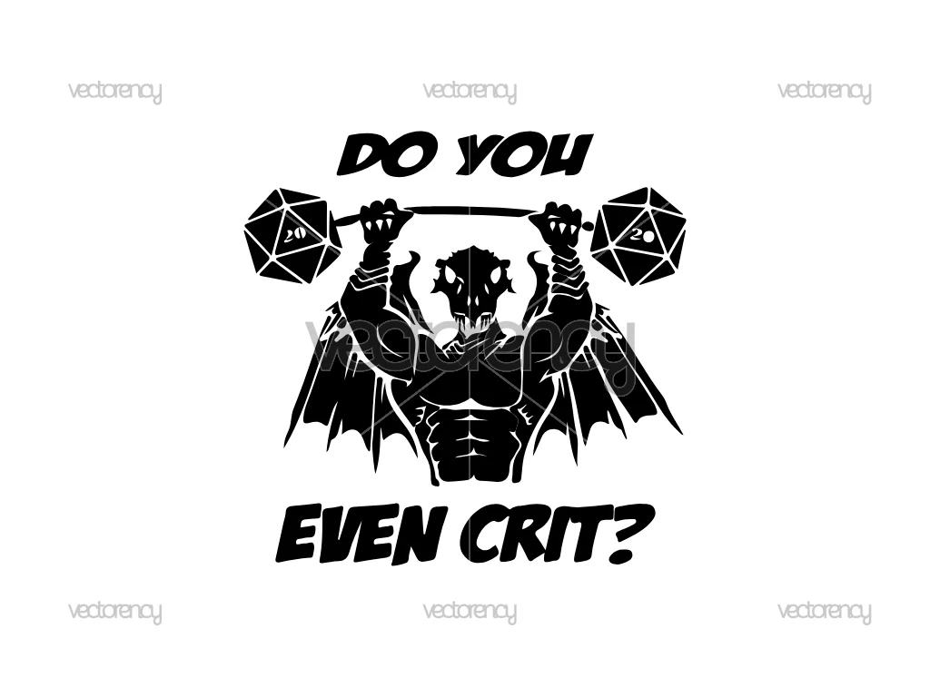 Did You Know Even Crit SVG