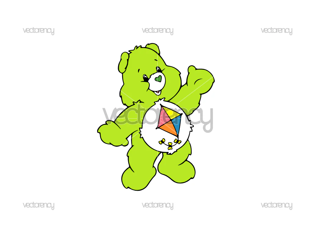 Care Bear Do Your Best Bear SVG