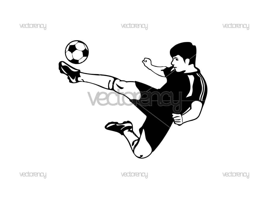 Soccer SVG Silhouette 5